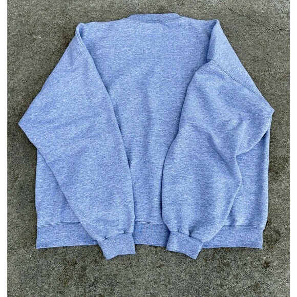 Champion Virginia Tech Crewneck Sweatshirt Grey Mens Vintage Size 2XL/XXL - Picture 3 of 3